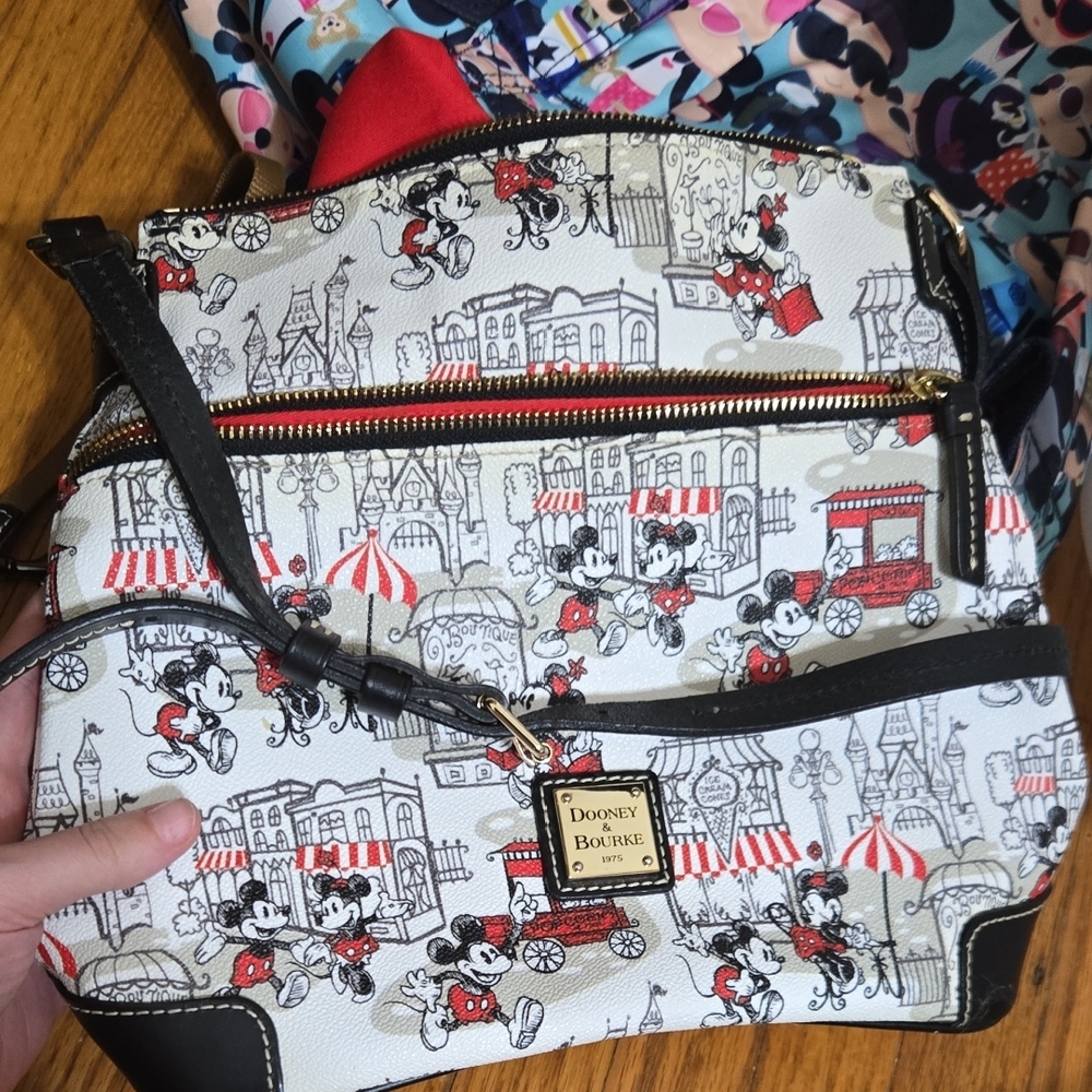 Downtown Mickey Crossbody - Disney +  Dooney & Bourke